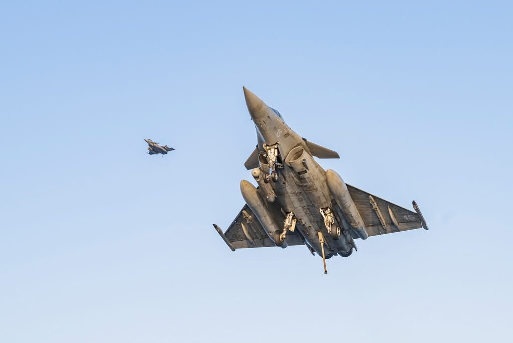 今日阵风 早安 加油法国海军航空兵（Aéronautique Navale）阵风