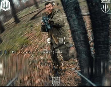 在利曼方向的森林里，乌军无人机拍摄了一组俄军士兵被“去军事化”前的照片，以确保家