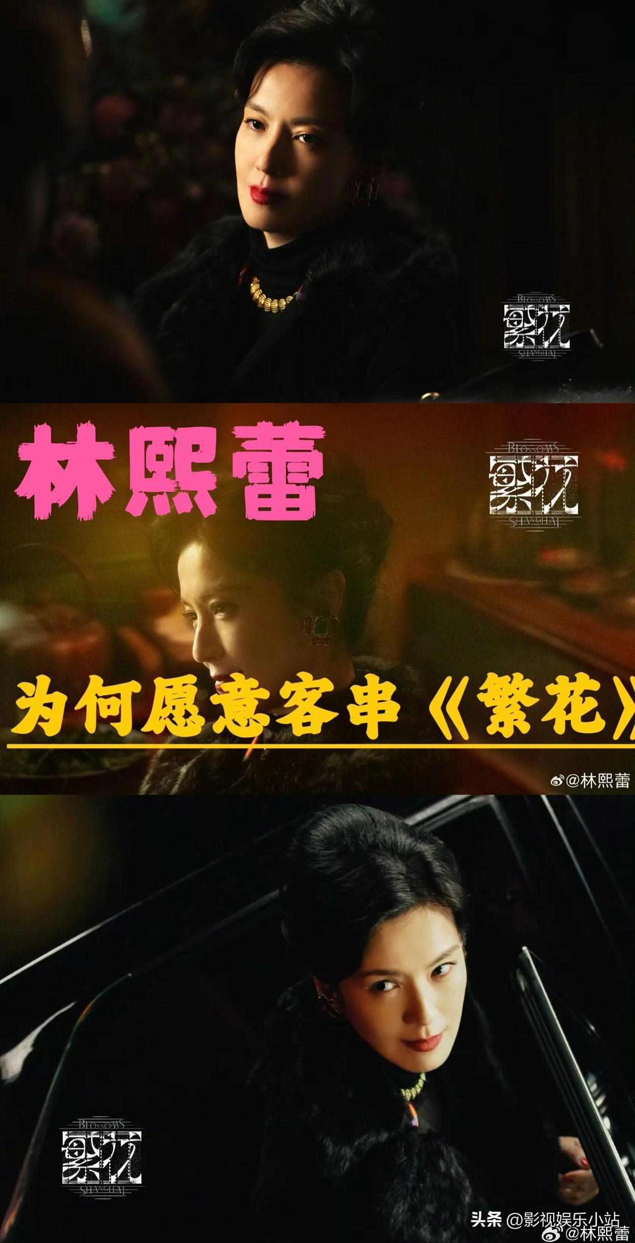 林熙蕾，48岁，息影10年，未出演过任何角色！客串《繁花》一开始也是拒绝的！

