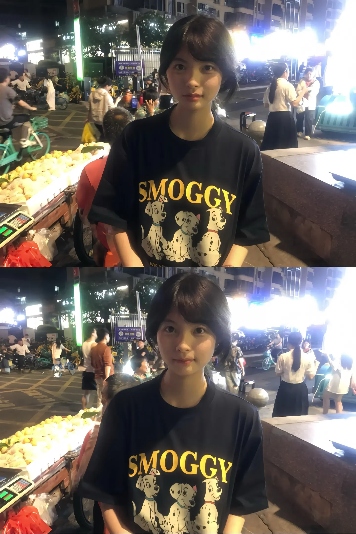 幸福从来没有标准答案 有人吃路边摊也会认真拍照记录 有人看到日落就会觉...