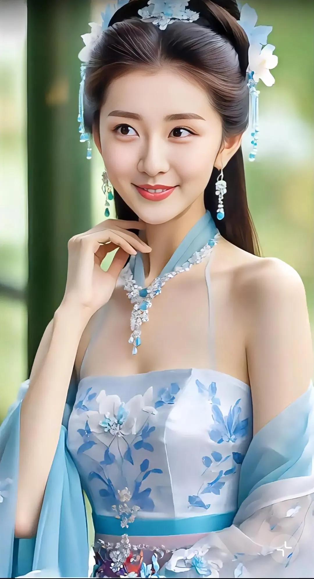 古装美女清新脱俗，惊艳了整个夏天！古装美女美若仙 古装美人风采 古风美女气质好