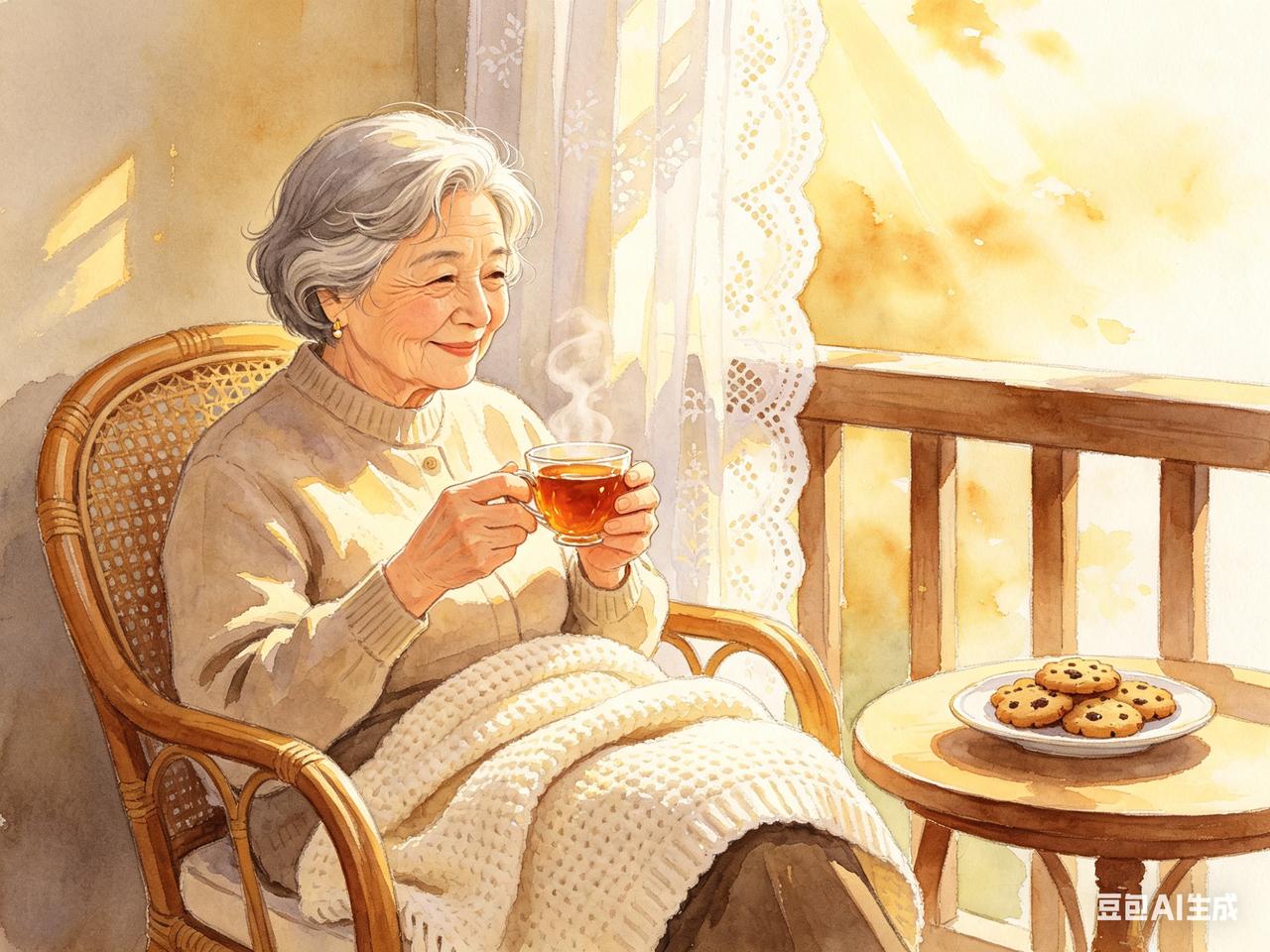 我老公的奶奶今年83岁了，
生活勉强能够自理，老头80岁却异常健朗，但她却要被迫