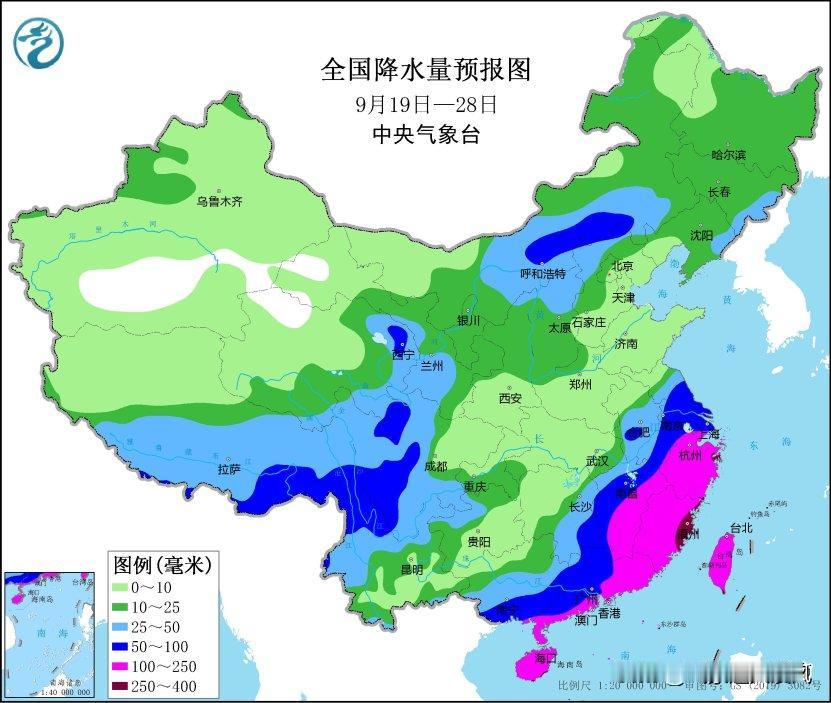 根据中央气象台预报，未来十天我国北方雨水逐步减弱，东南沿海风雨明显，全国大部气温