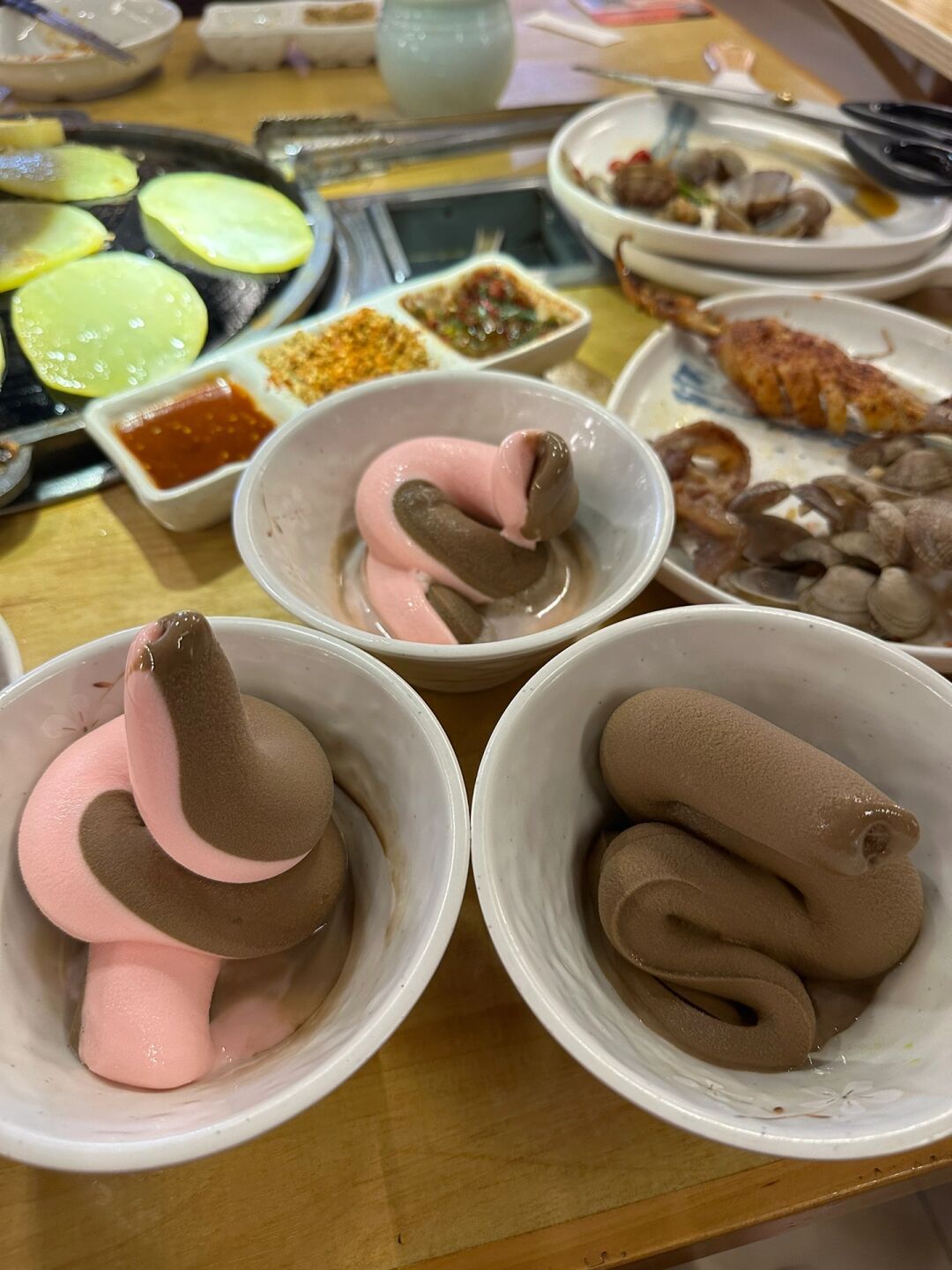 闺蜜打的冰淇淋…隔着屏幕都像有味道的[老师好] ​​​