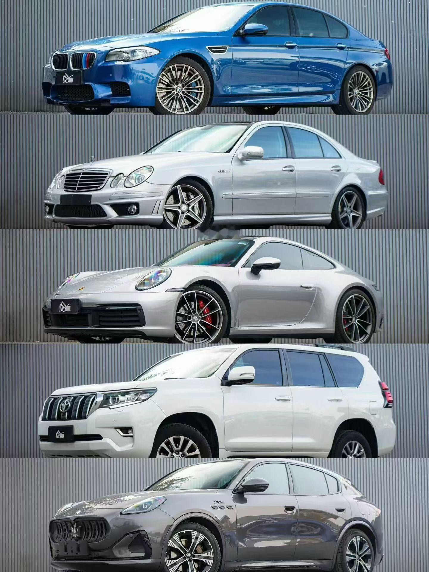 2012年4wkm原漆M52008年 8wkm 两块补漆E632023年 1.7