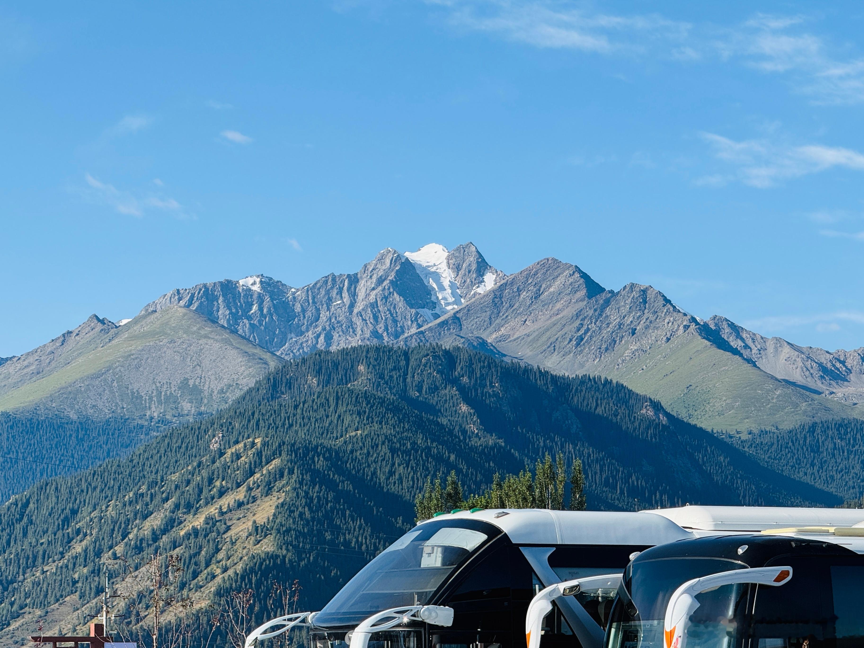 看见雪山了 伊犁·夏塔旅游景区