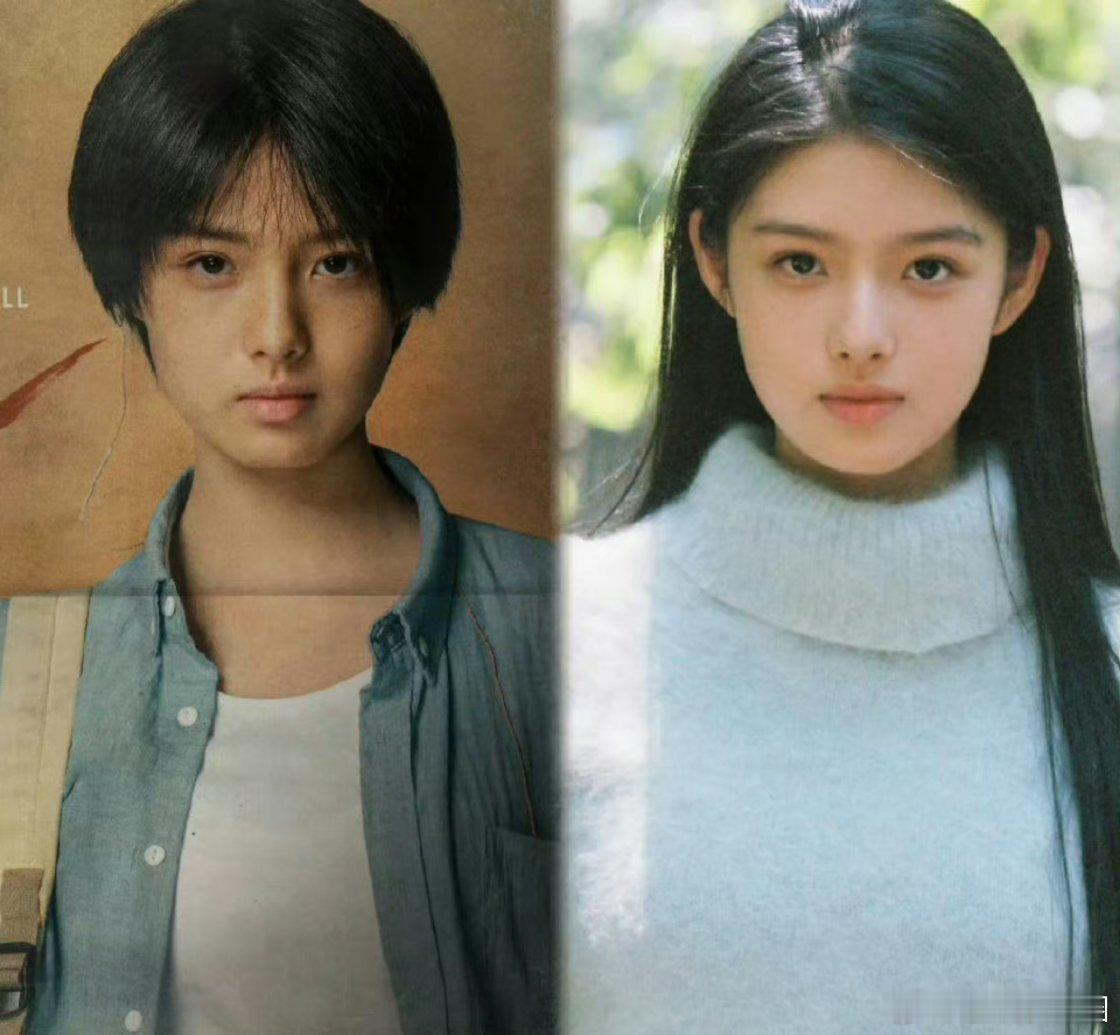 艾米长发和短发[允悲][允悲][允悲]差别还挺大的哈，短发怪英气的 ​​​