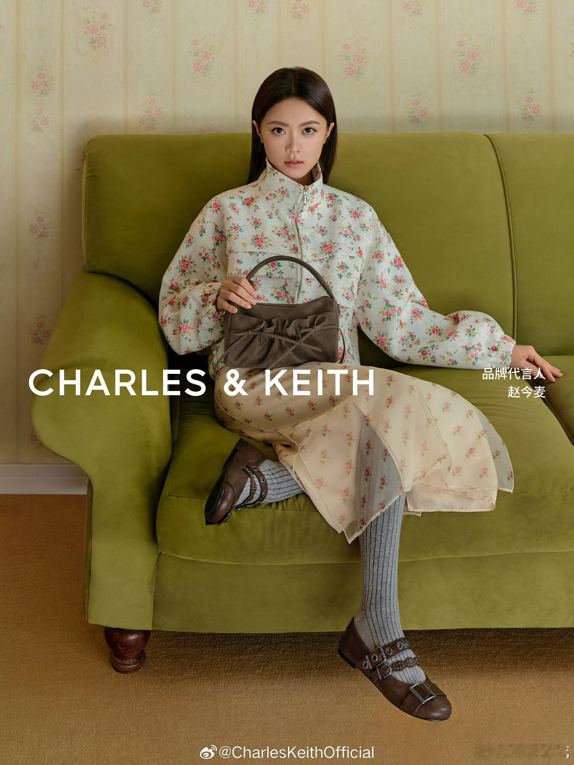 赵今麦 × CHARLES & KEITH麦麦的新代言！CAHRLES & KE