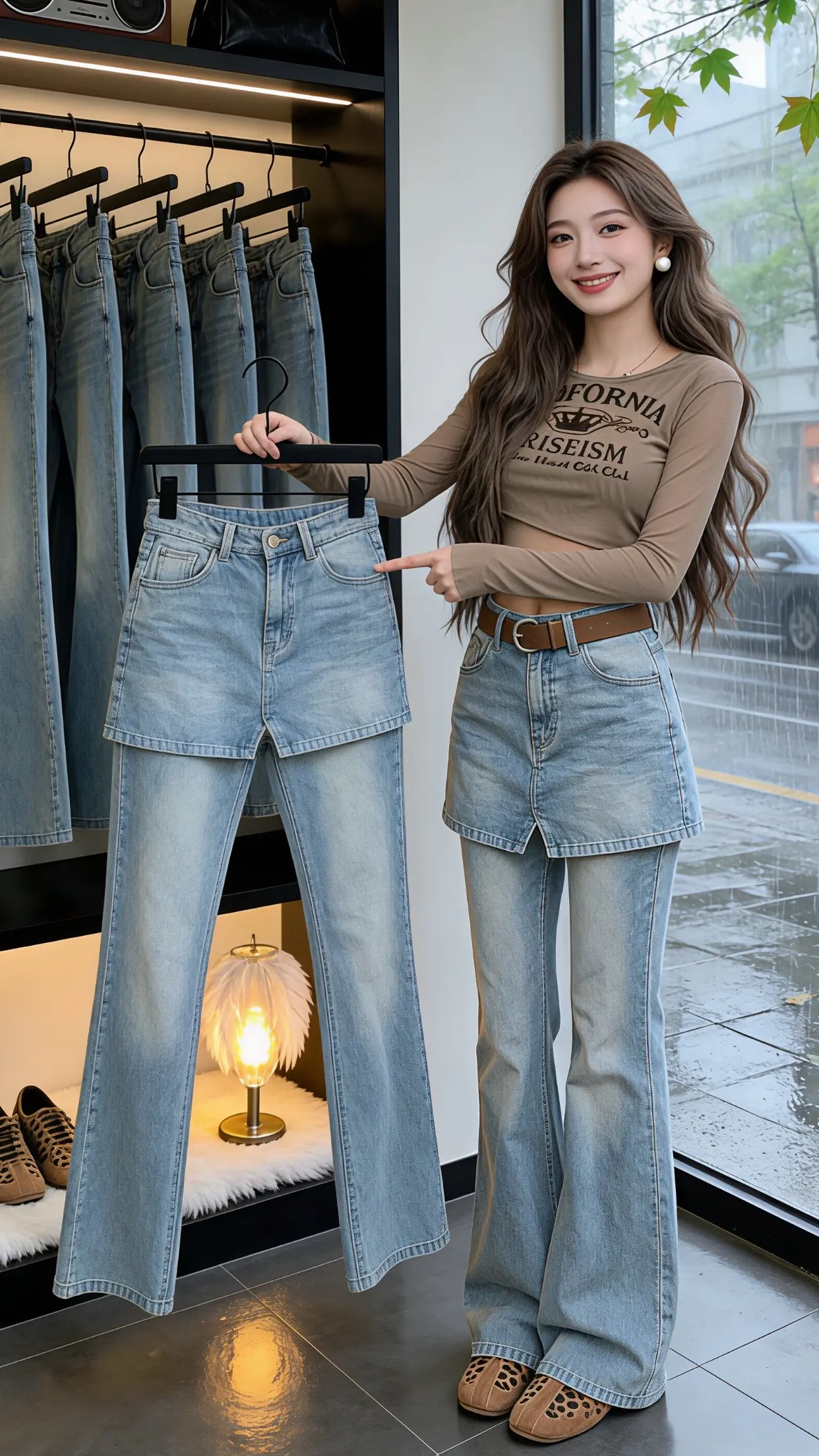 怎么将牛仔裤穿出高级感 显瘦显高显腿长裤子 穿出大长腿 穿出自己的风格...