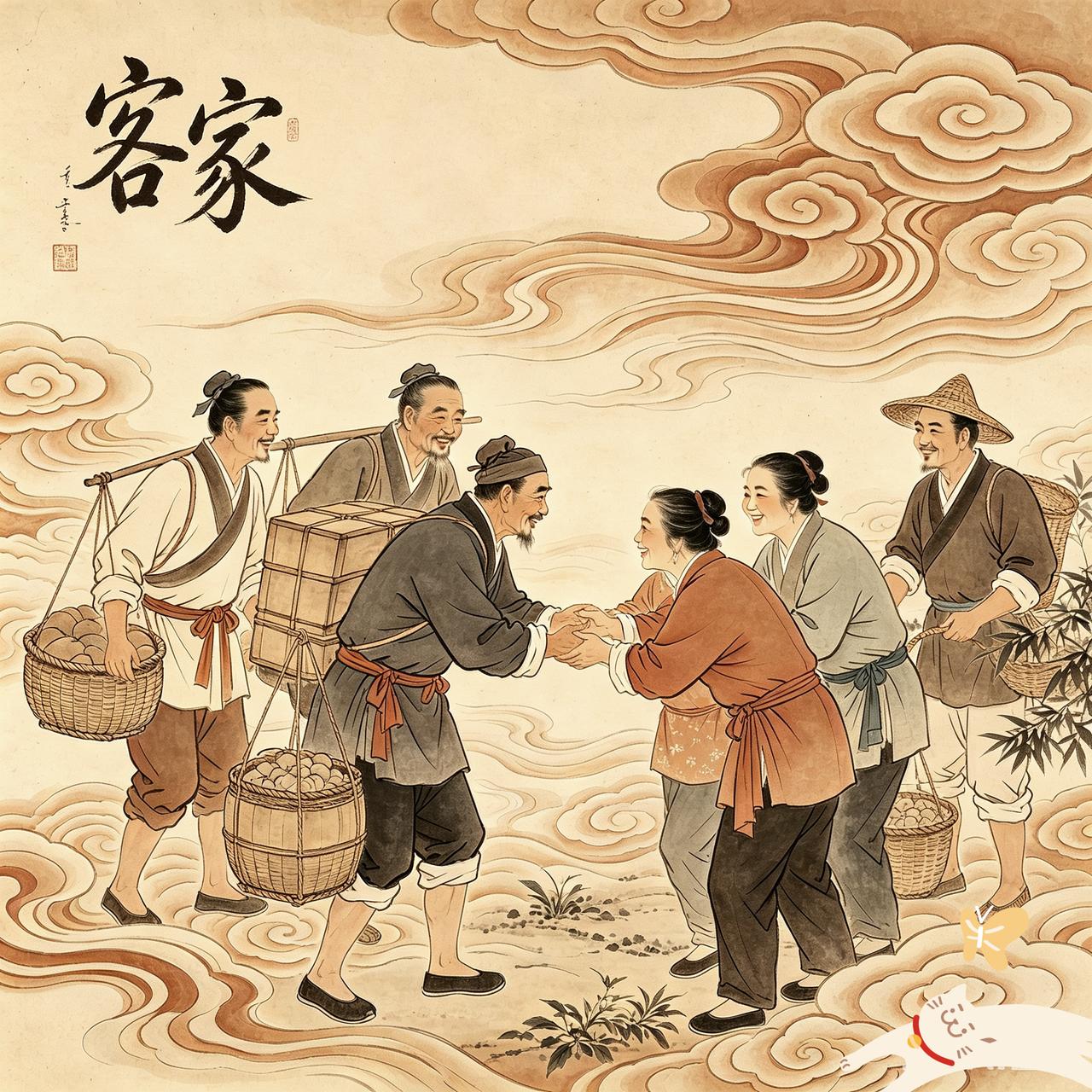 客家文化，不仅仅只是历代南迁移民文化，而更是传统而又保守的，正统古汉族民风民俗活