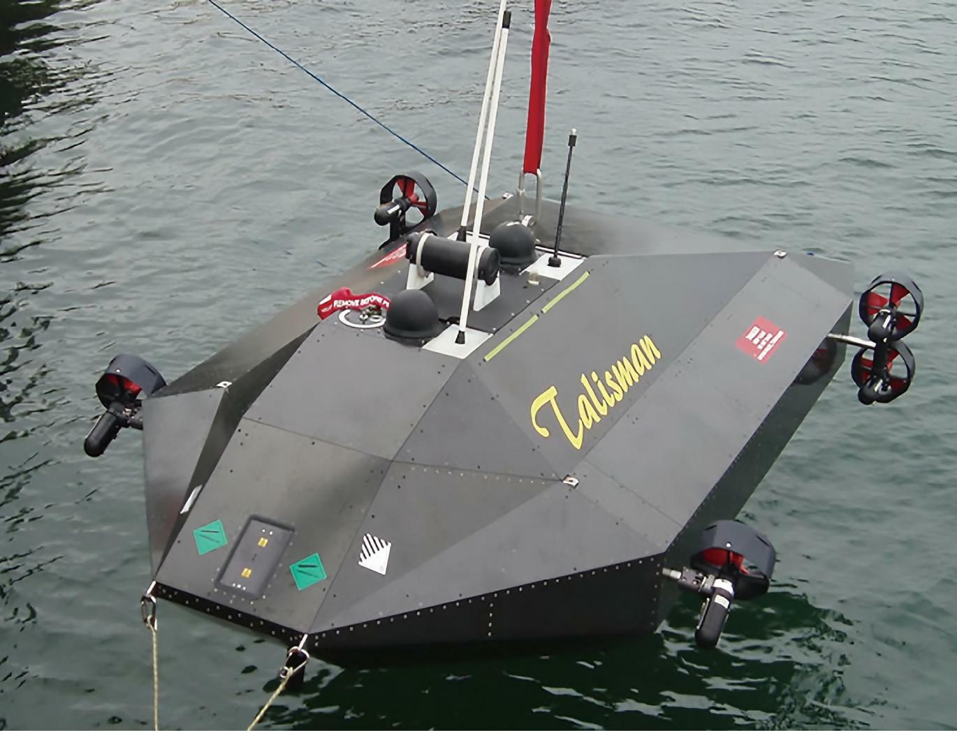 每天认识一件兵器 英国“塔里斯曼”无人潜艇“塔里斯曼”（Talisman）是英国