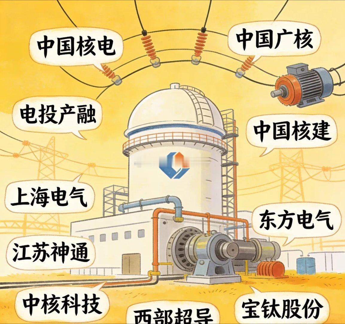 对核电板块10家重点企业的分析如下：1. 中国核电：国内核电运营龙头企业，控股在