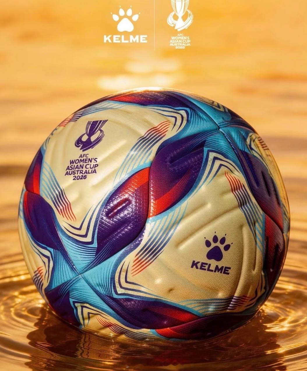 中国女足亚洲杯半决赛 镀金登场 2026女足亚洲杯决赛用球女足亚洲杯历史上首颗决