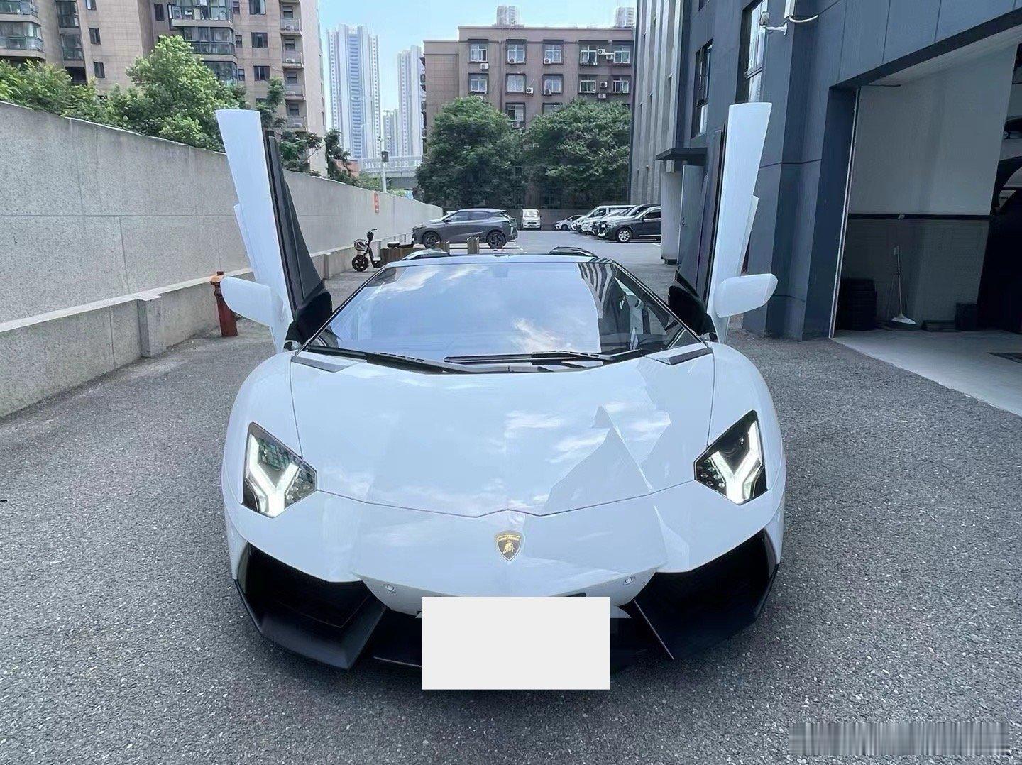 Lp700-4 Roadster敞篷版，带车衣 ​​​