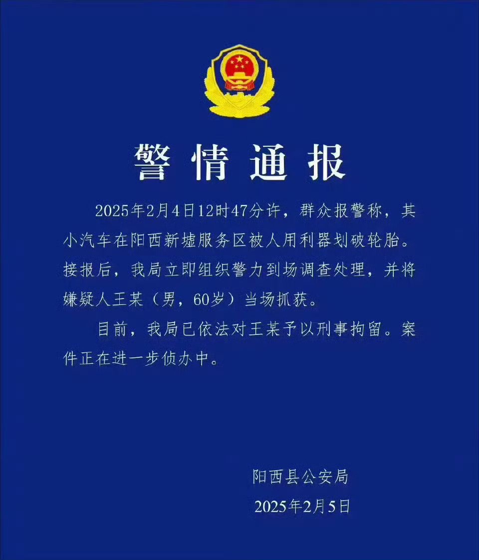 割胎小米SU7嫌疑人已被刑拘 喜大普奔，活该！这种人是咋想的，开小米SU7得罪他