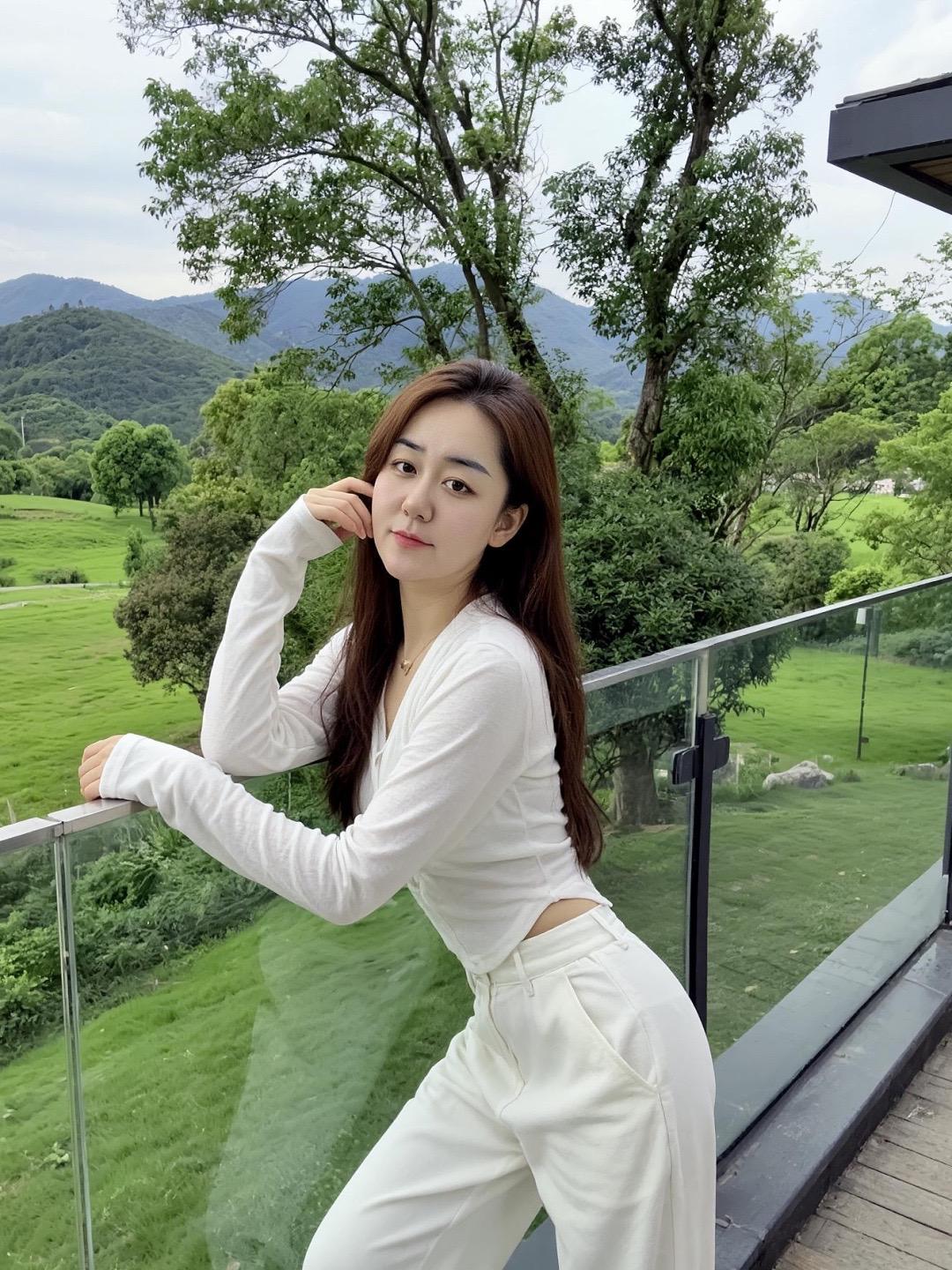 ootd穿搭风景 白色穿搭look