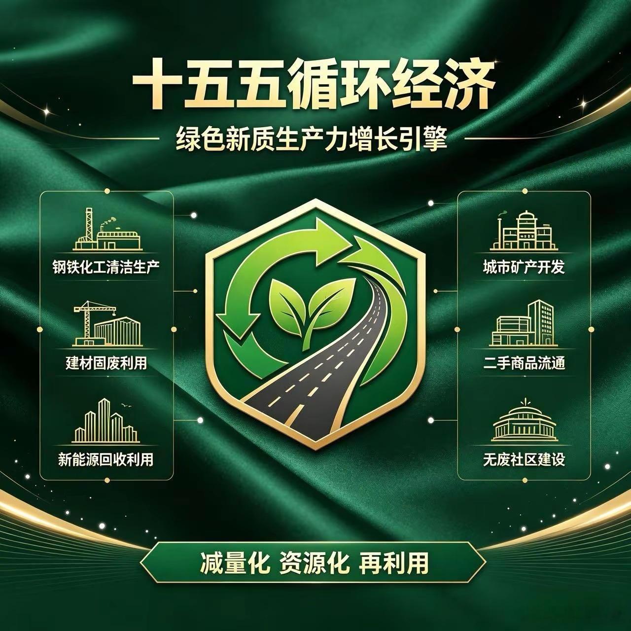 锚定绿色新征程 “十五五”循环经济绘就清晰发展路线图废旧塑料变身纺织丝巾，粉煤灰
