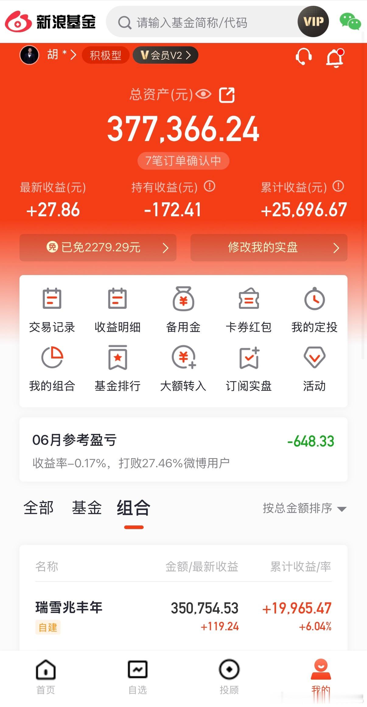 又到周四啦，继续定投！上周全球股市下跌，这周终于反弹了。各种不利因素暂时都消失了