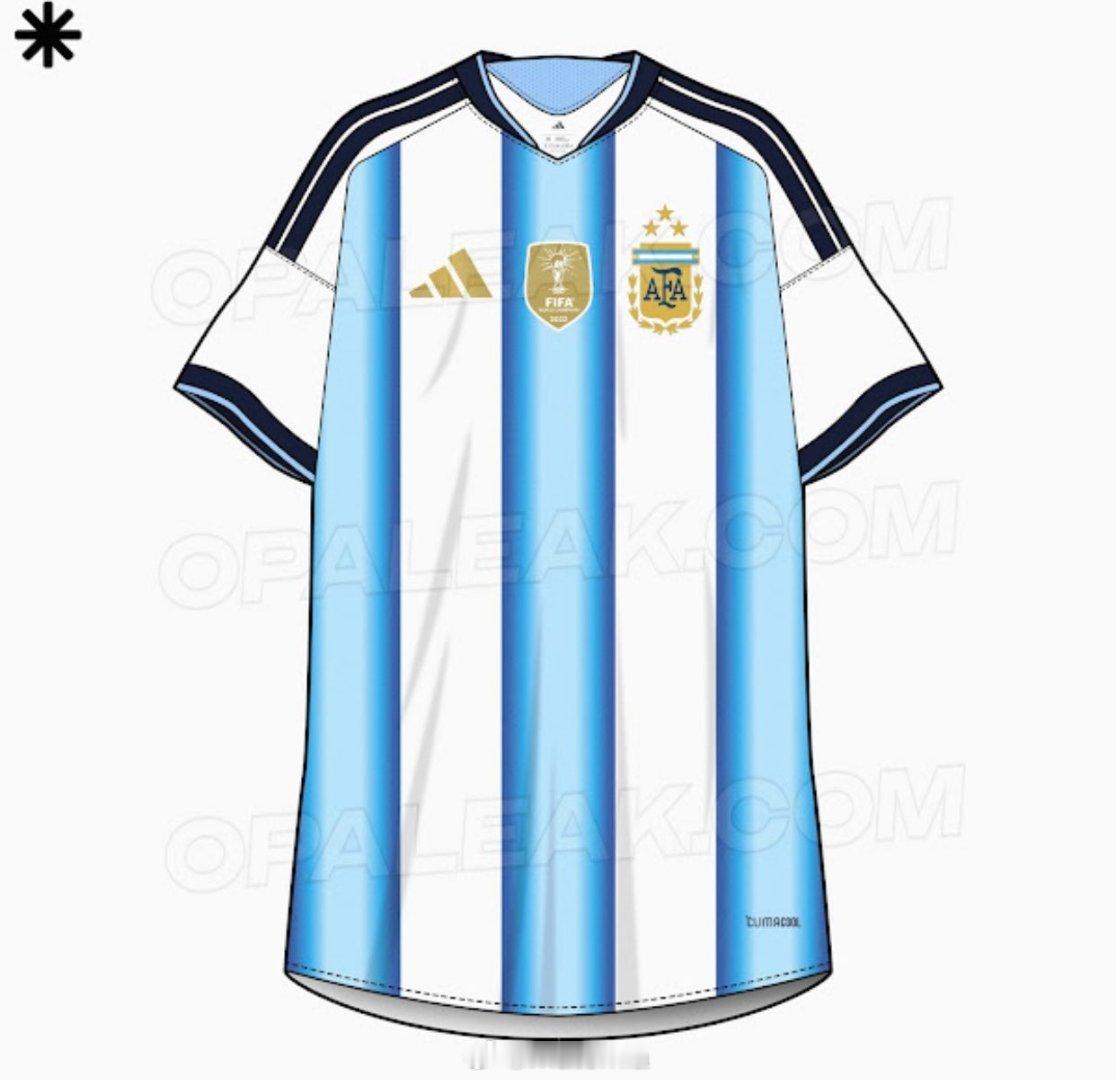 世界冠军阿根廷国家队在 2026 年世界杯上的第一和第二球衣 🇦🇷🎽 ​​