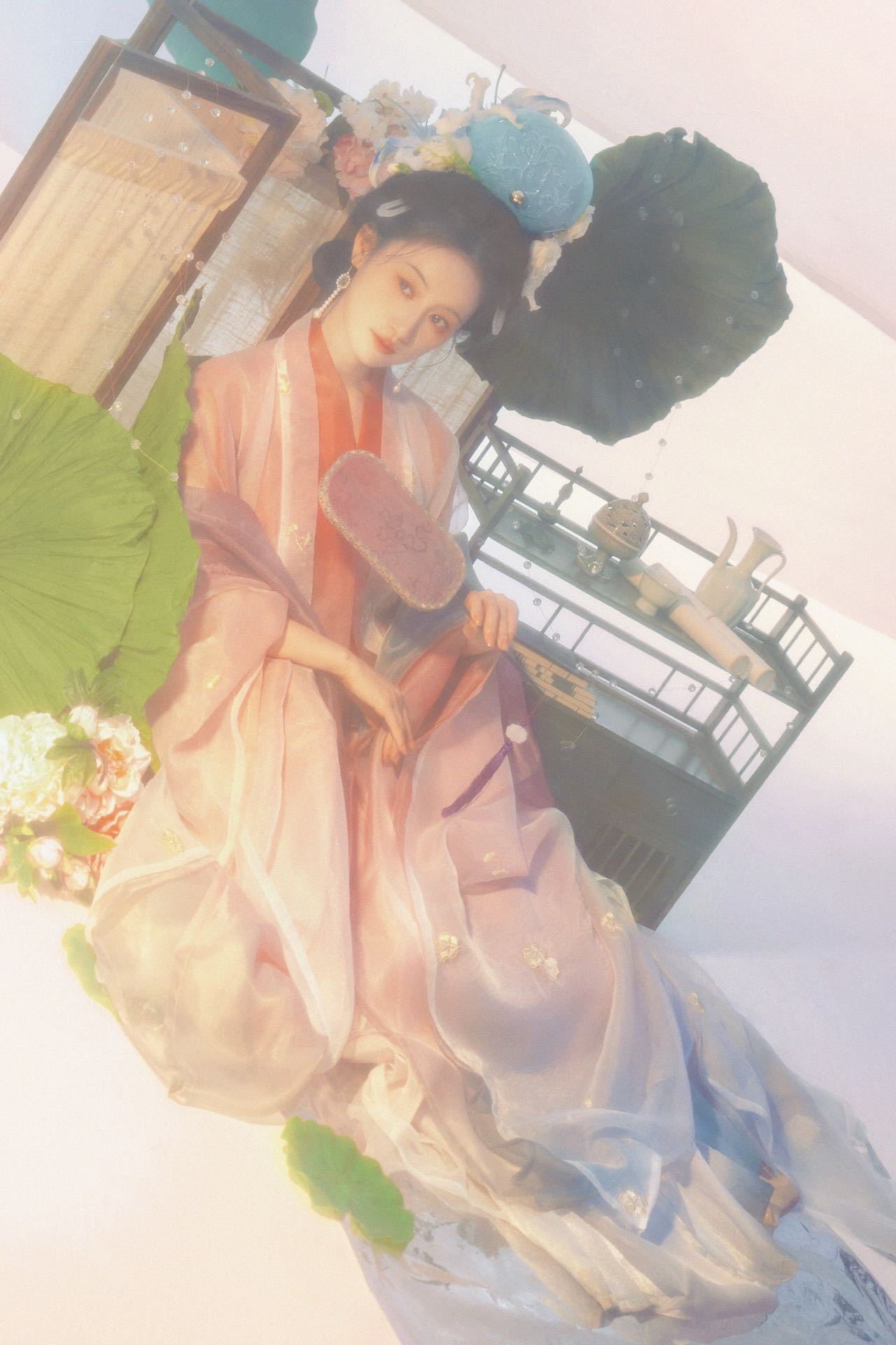 #郭晓婷东方雅韵大片##郭晓婷浮生若梦诗意大片# 郭晓婷的中式古风大片，将东方雅