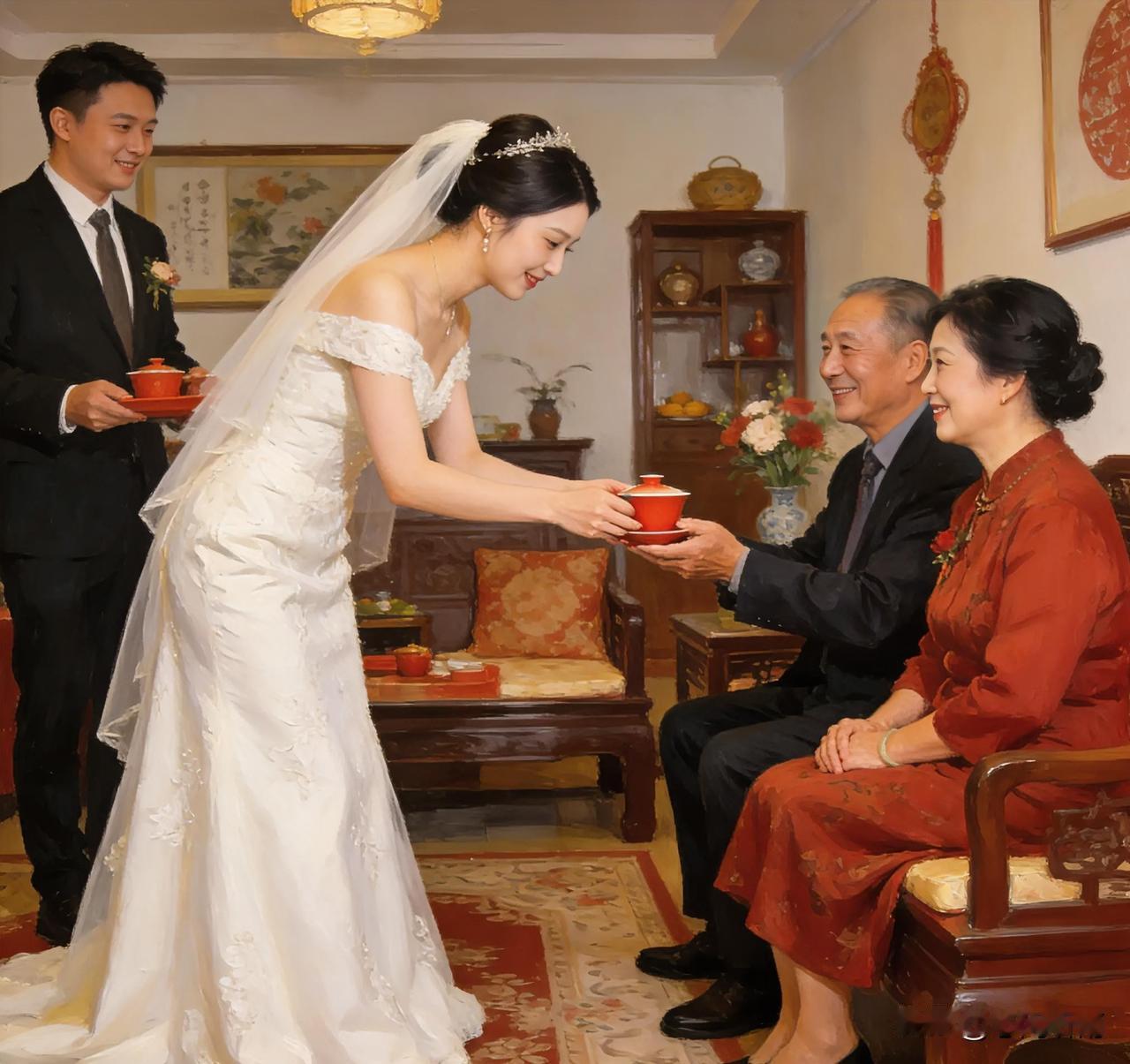 一场因婚俗差异闹出来的尴尬
 
去年我外甥结婚，新娘是北方人，本是欢欢喜喜的好日