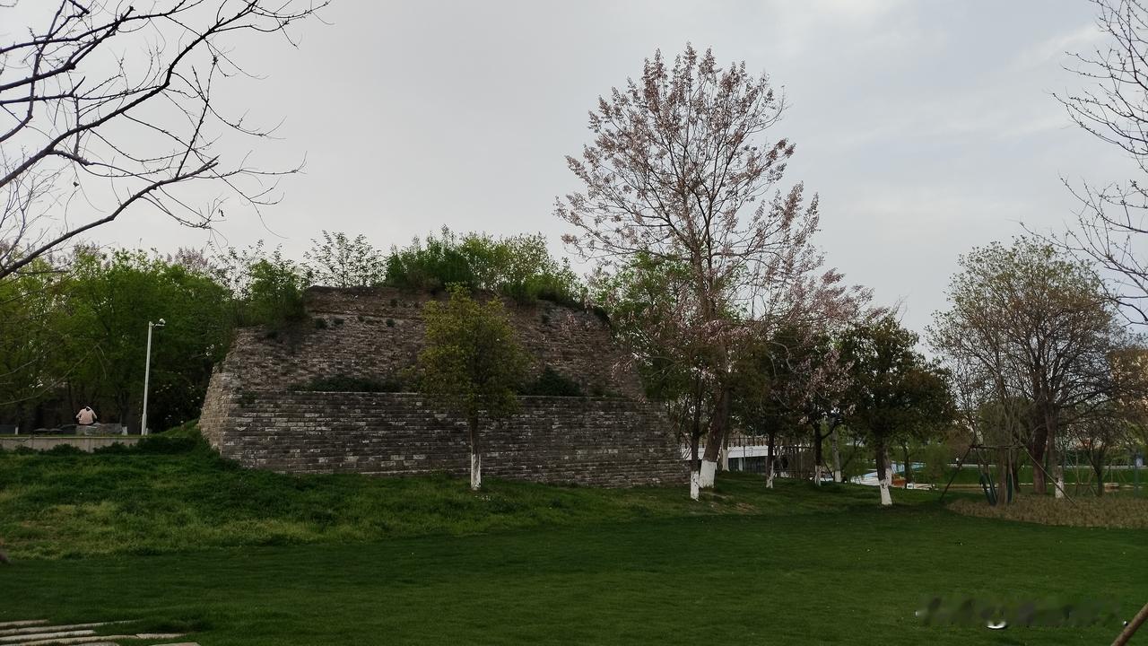 今晚在襄城闸口虾皇吃完晚餐，从老年大学一路走到一桥下，发现这边又建了个大广场，绿