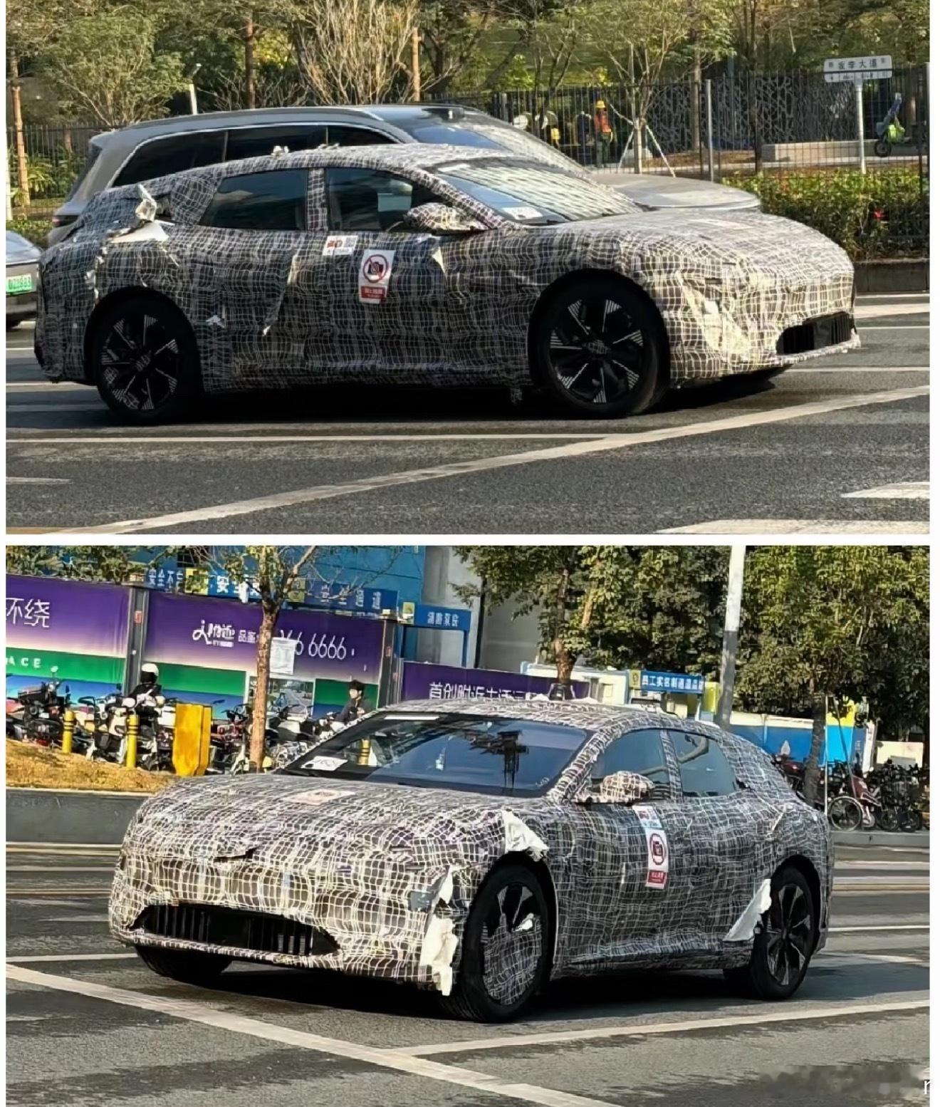 阿维塔06旅行版路试伪装图被网友拍到了又一台旅行版的车要和我们见面了现在只要是旅