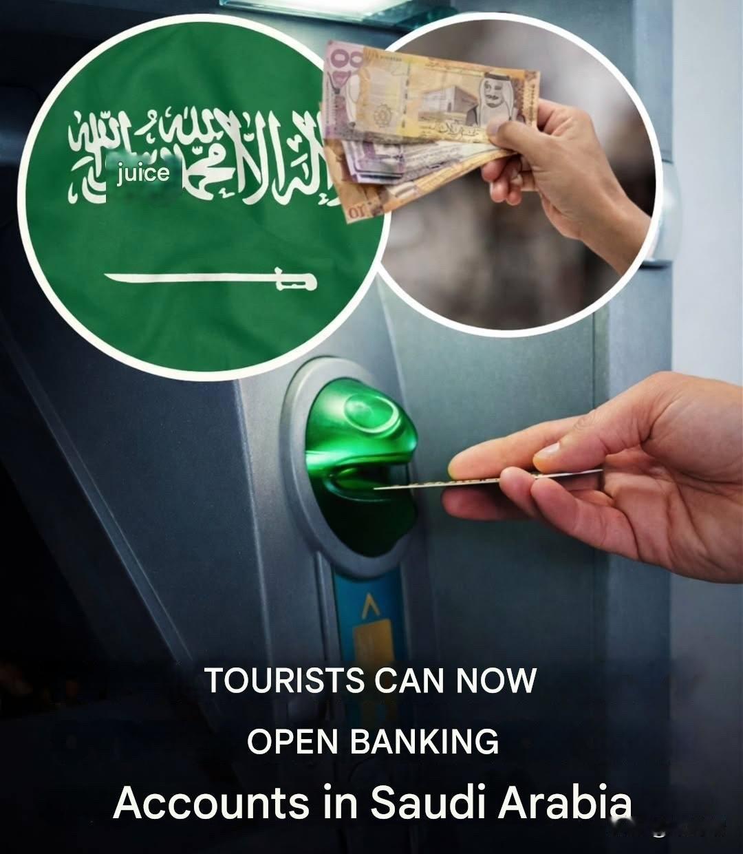 外国游客现在可以在沙特阿拉伯开设银行账户。

沙特阿拉伯中央银行（SAMA）允许