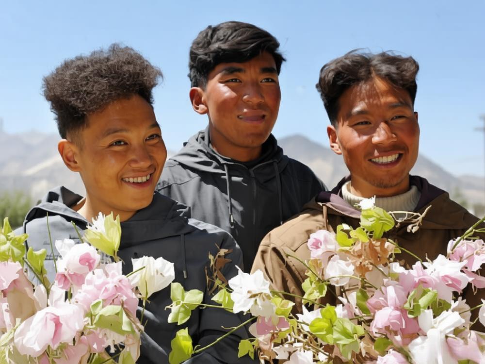 1960年，中国登山队凯旋的历史时刻。
1960年5月25日，王富洲、贡布、屈银