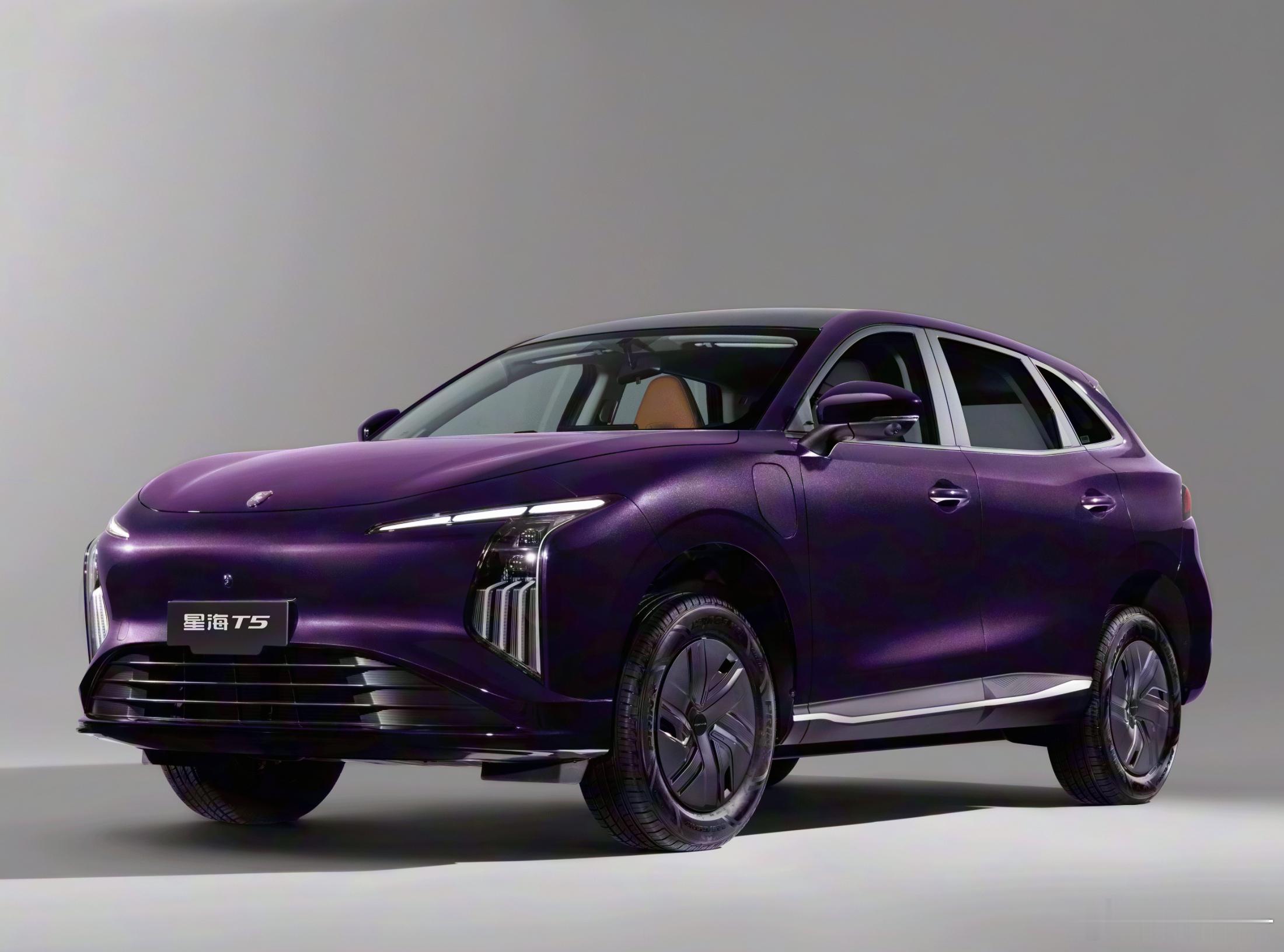 纯电紧凑型SUV：东风星海T5。这款车刚刚开启预售，两个版本的价格在15.39-