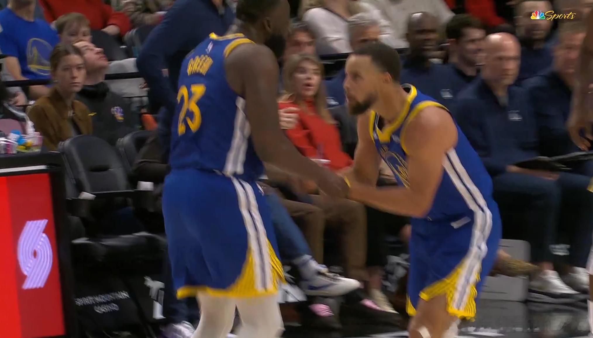 库里与格林的友谊，超越了篮球，让人感受到体育背后最真挚的友情。 