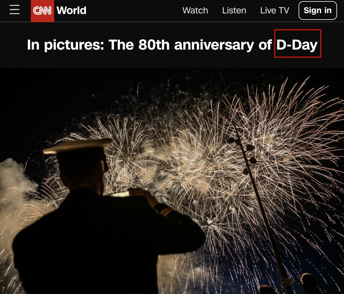 今天 CNN 做了一个纪念