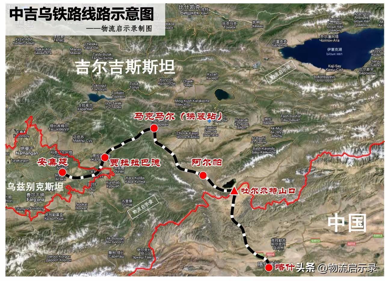 如果修建中吉铁路，肯定会全采用中国标准和技术，这条铁路对于连通乌兹别克斯坦和土库