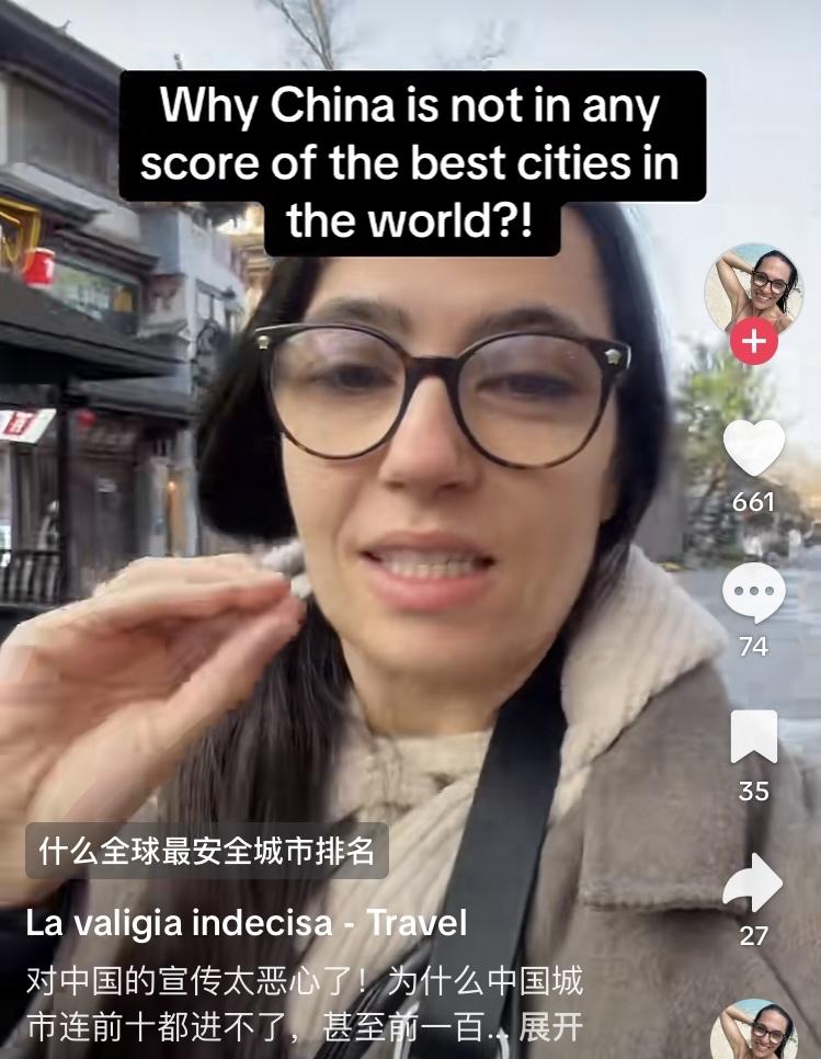 外国博主：全球城市安全排名前十，中国城市竟然排不上名，西方对中国的宣传太恶心了，