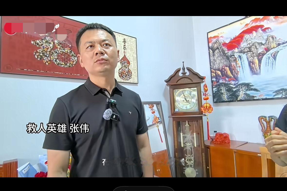 一人之力救起五人的性命，少校张伟说是“好人之城”商丘养育了他，非常谦虚，但他当时