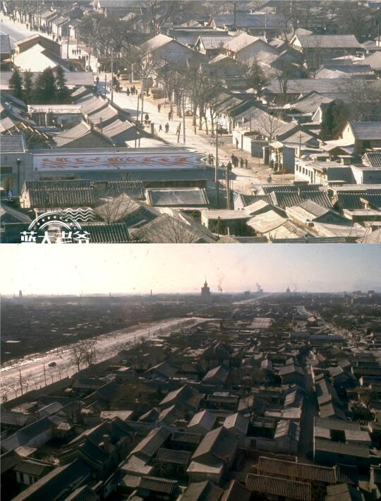 北京旧影1972 尼克松夫妇参观名胜古迹
