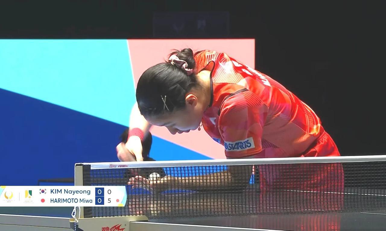 张本美和3-2战胜金娜英晋级八强！
2025乒乓球亚洲杯 女子八分之一决赛，日本