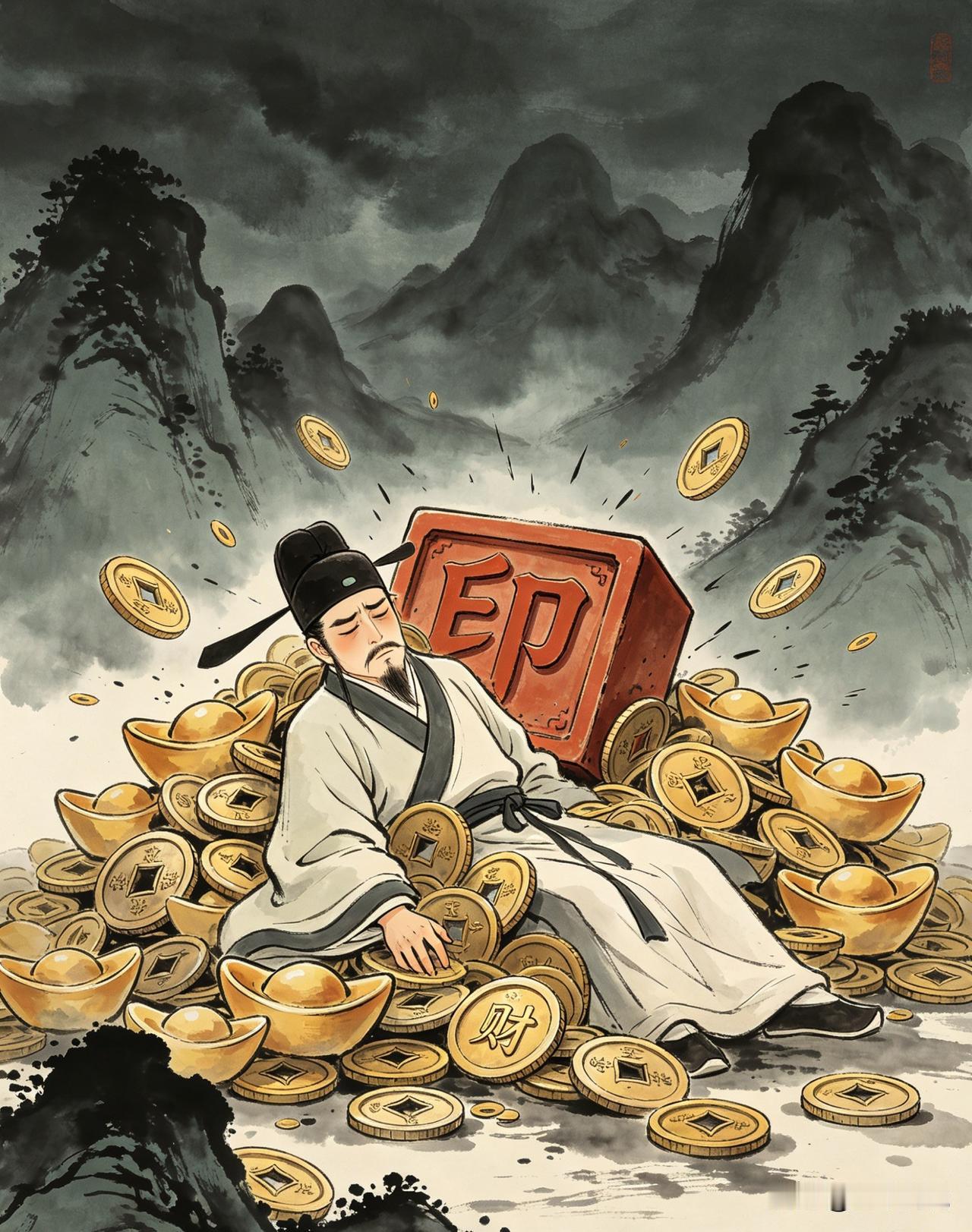 古人观人：贪财坏印，最易丢根失稳｜传统命理文化干货

古人云：“印为身之本，财为