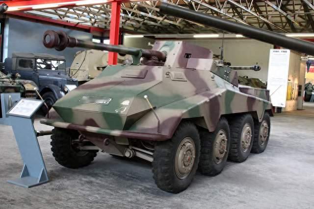 纳粹德国Sd.Kfz.234/2puma美洲狮装甲车：整场二战最强的大八轮