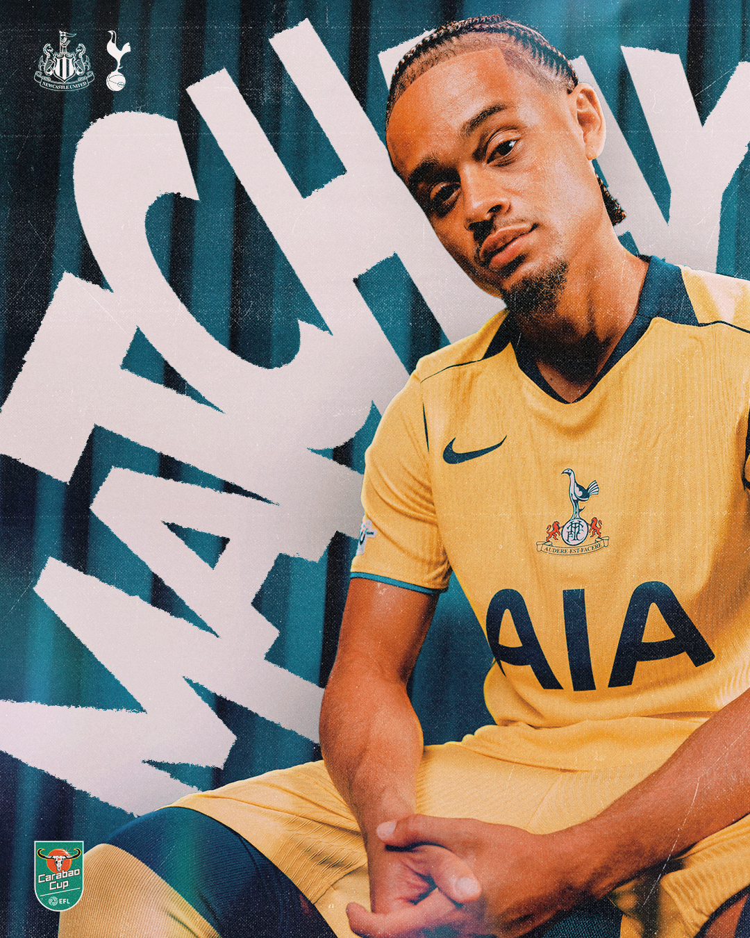 MATCHDAY 💛🆚 纽卡斯尔🏟️ 圣詹姆斯公园🏆 联赛杯⏰ 8pm 