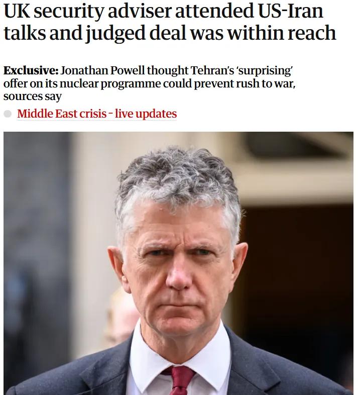 🇺🇸🇮🇱 美国反恐局局长乔·肯特刚刚辞职，他指责以色列施压将特朗普拖入伊