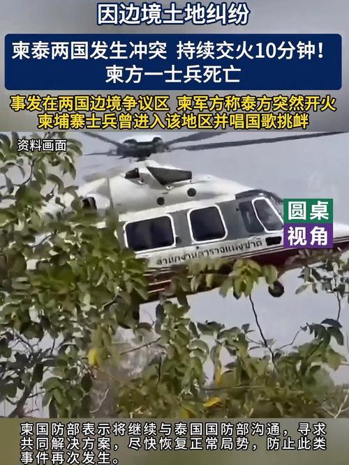 柬：熊猫大哥！我被人欺负了！
熊猫：谁欺负你了？

柬：泰国呀！F-16都开出来