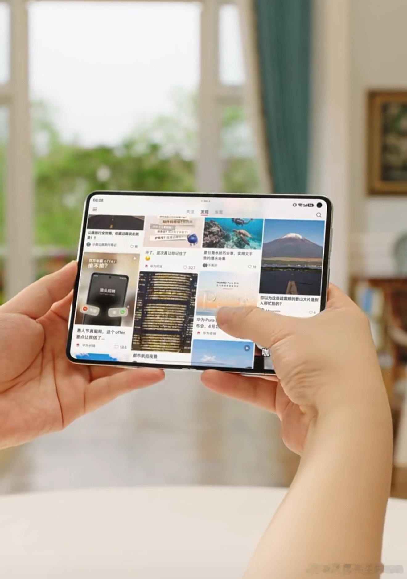 展开这个尺寸，绝了华为puraxmax曝光