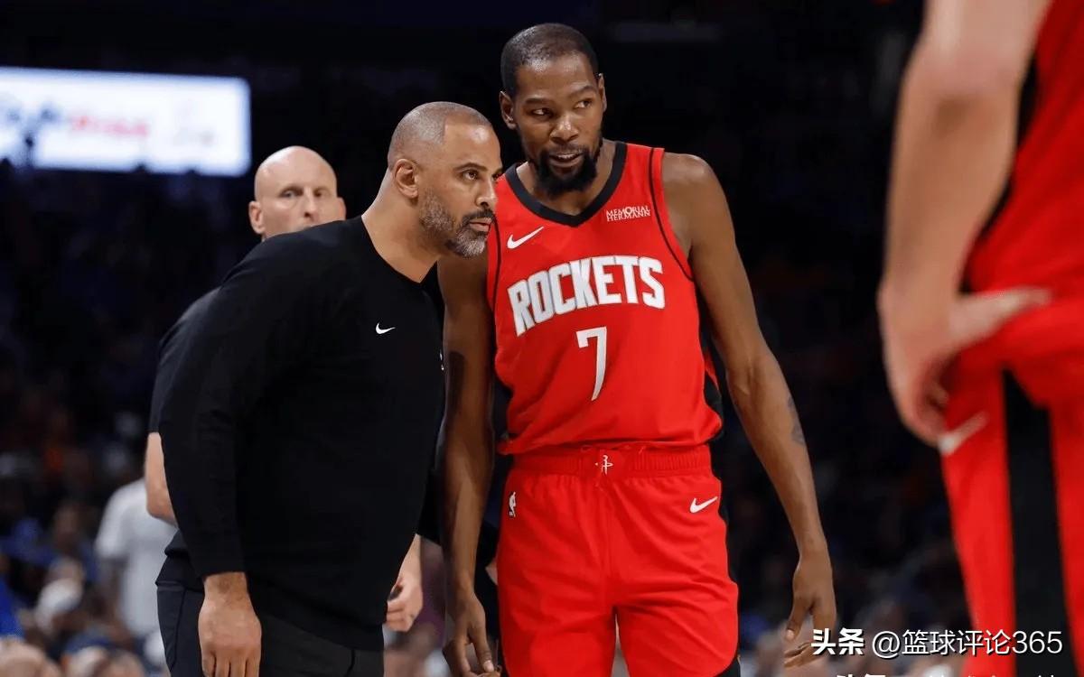 火箭降到西部第5名，到底是他俩谁的原因？杜兰特负30%的责任？

杜兰特的问题：