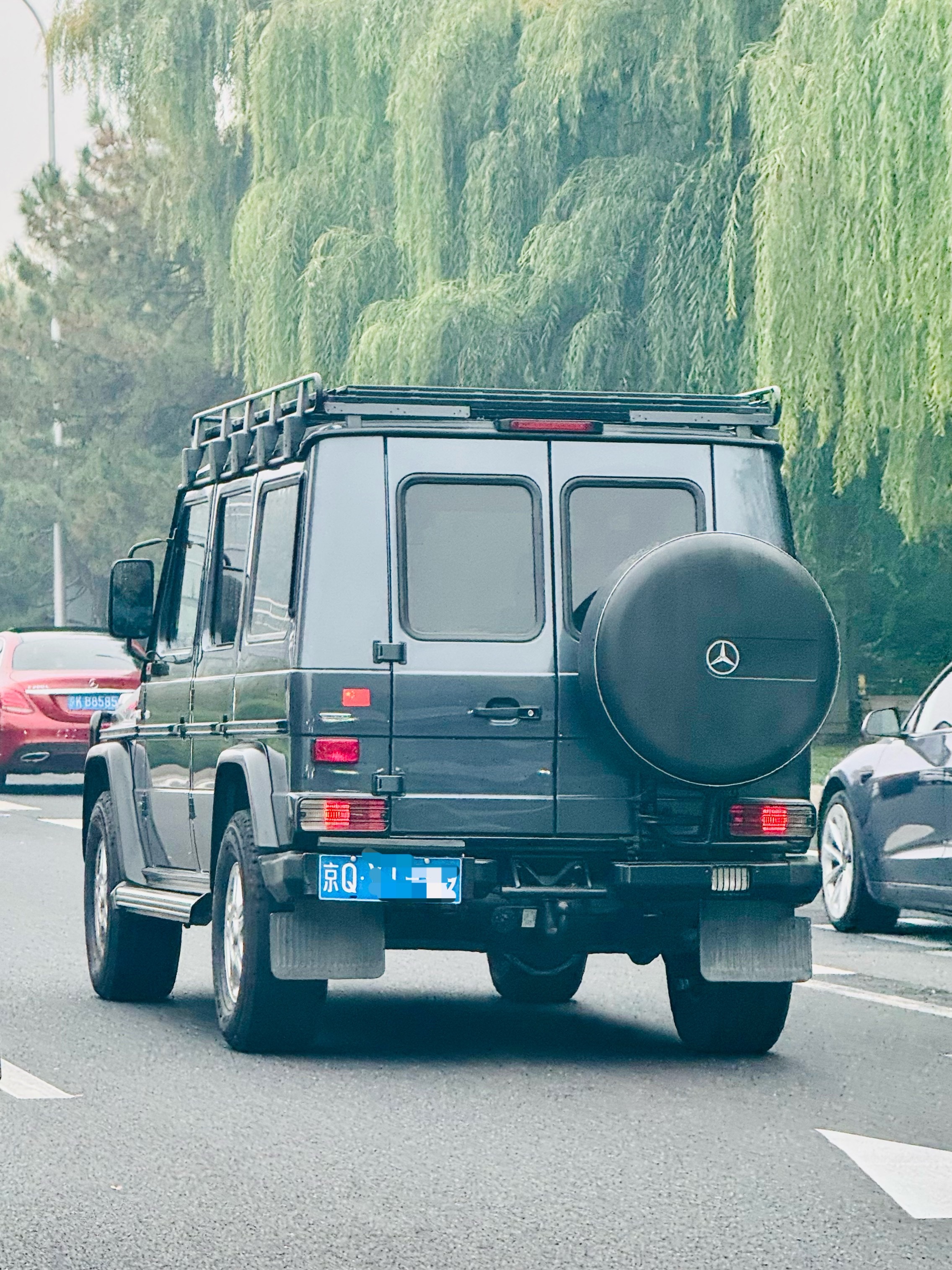 冰箱门的G Wagon，W460？柴油？李楠说道[超话]李楠说道奔驰[超话]大v