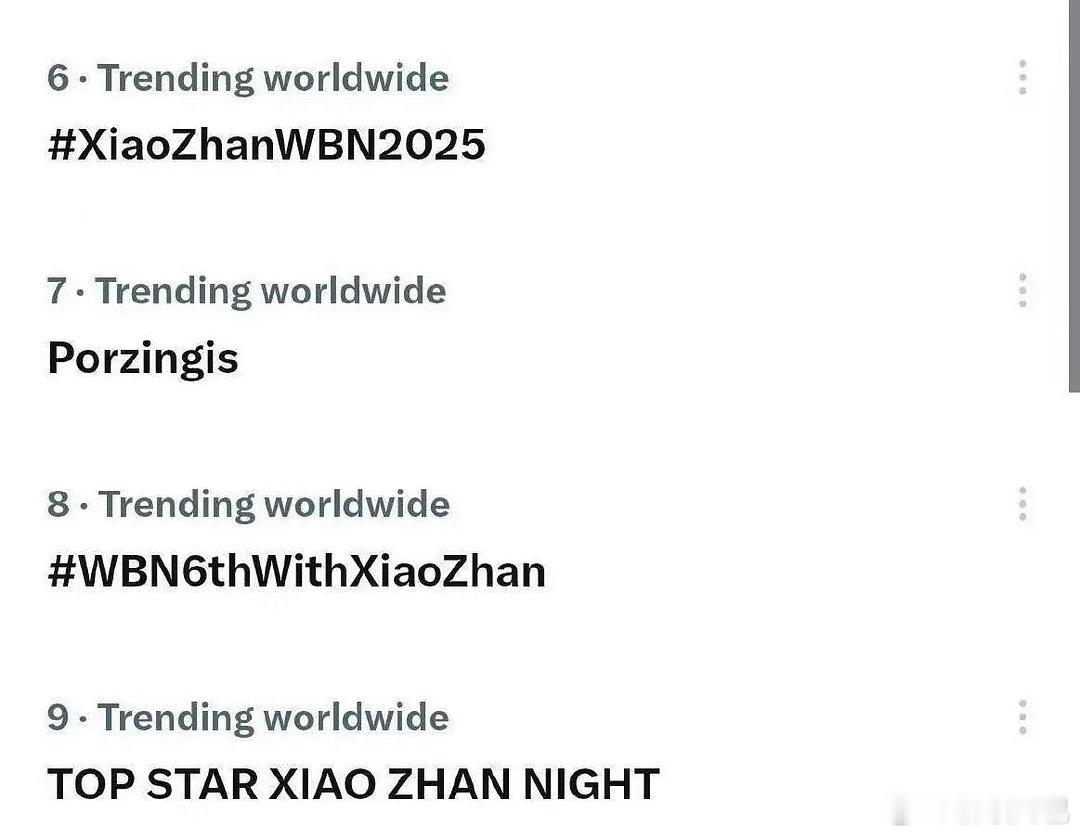 微博之夜在被肖战带着破界跨界闯世界，上了世趋6.8.9