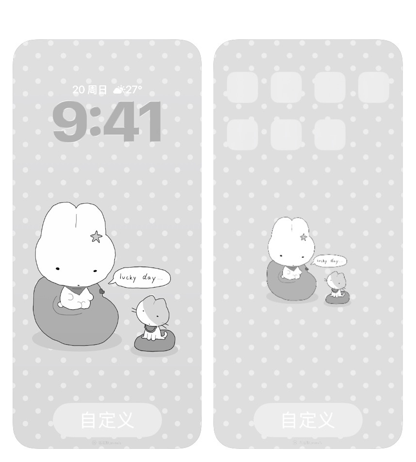 🖤🩶🤍緯度偏差♡‧₊ 𓏵i miss uuuuuuɞ⁺☆  »卡通壁纸套