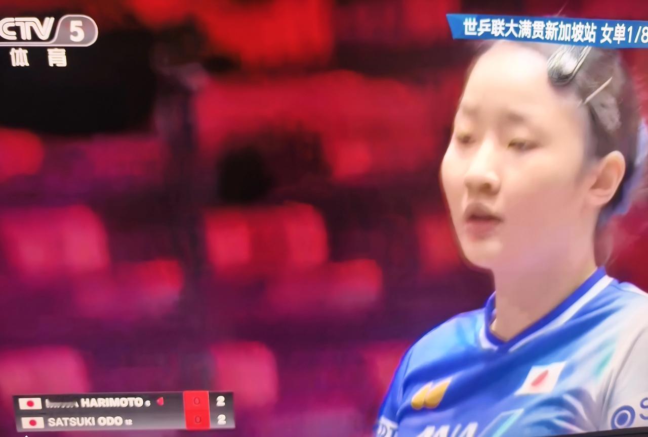 吃着水果观看日乒两个小妞拽头发掐架是最好的观赛体验了[奸笑]，
张本美和🇯🇵