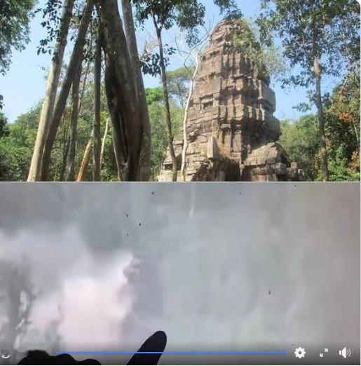 战争面前无神魔？ (金边10日综合电)柬埔寨文化部指责泰国军队周二炸毁建于11世