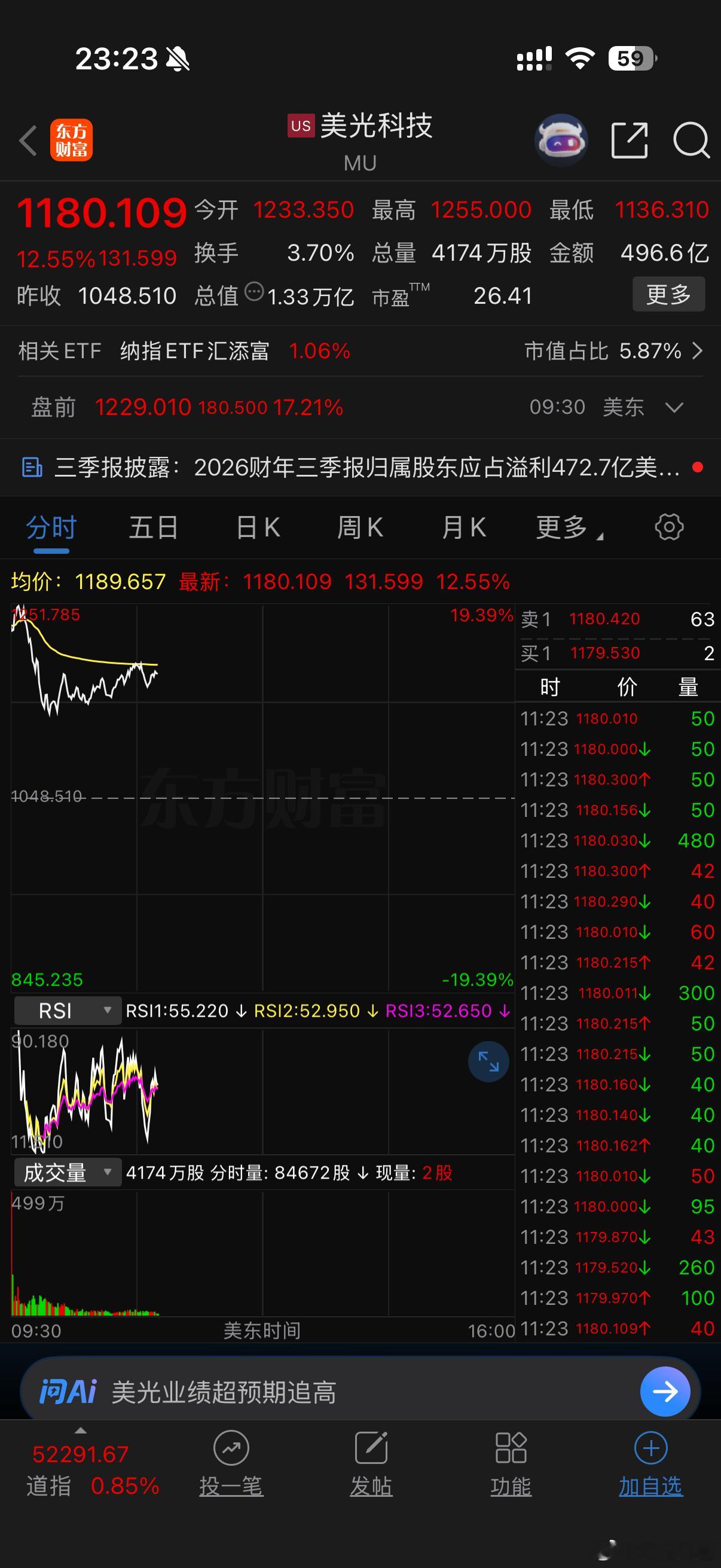 美光一份炸裂的财报直接带动今天全球存储狂欢，而最大的两位甲方爸爸直接被吓趴。这个
